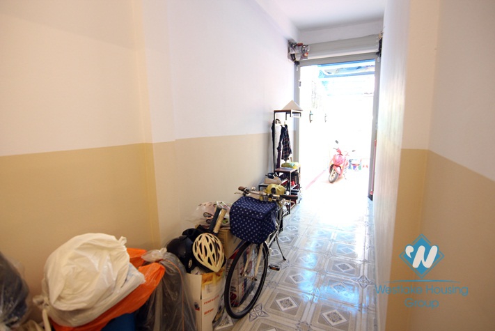 Open floor plan house in Ba Dinh for rent
